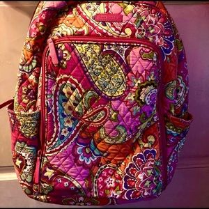 Pink Vera Bradley backpack 🎒